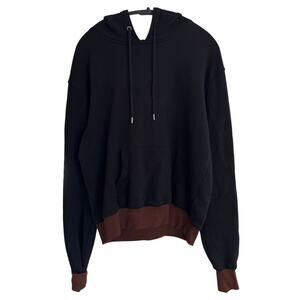 YOUTHS IN BALACLAVA 'Plastic Surgery' Black Hoodie Size L